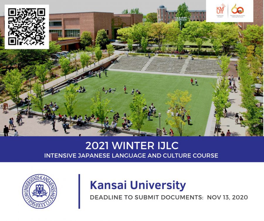Kansai University: 2021 Intensive Japanese Language Course (IJLC ...